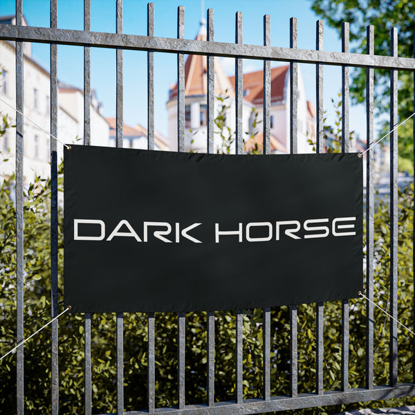 Vinyl Banner - DARK HORSE Display for Events and Celebrations