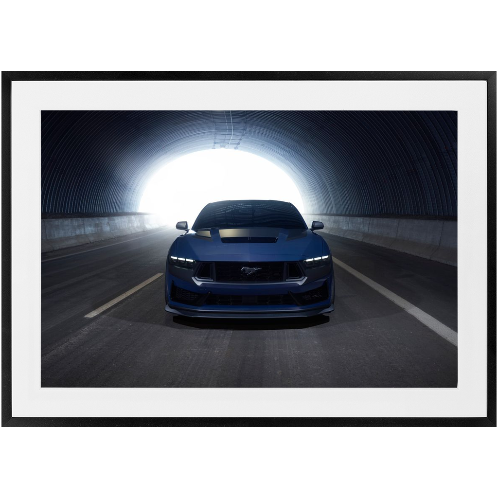 Mustang Dark Horse Premium Framed Prints 24" x 36"