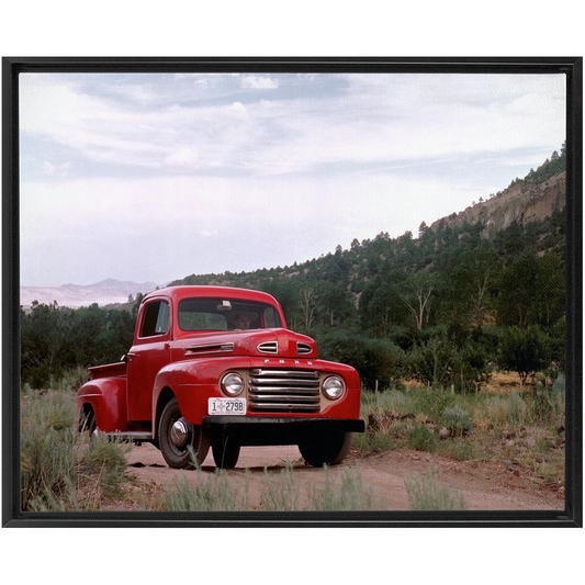 1948 Ford F 1 Truck Framed Traditional Stretched Canvas up to 48" x 60"