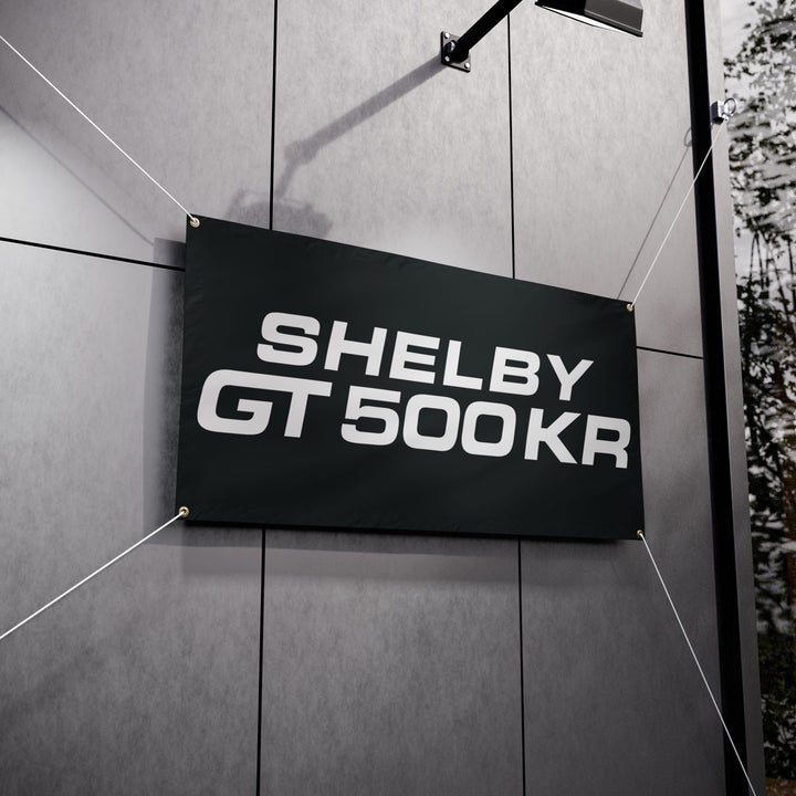 Vinyl Banner - SHELBY GT500 KR Display for Events and Celebrations