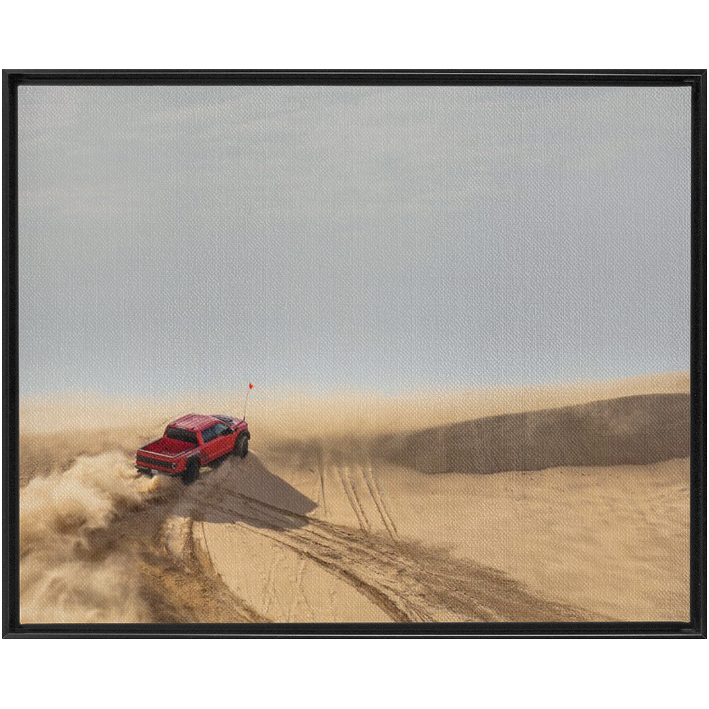 2023 F-150 Raptor R Framed Traditional Stretched Canvas up to 48" x 60"