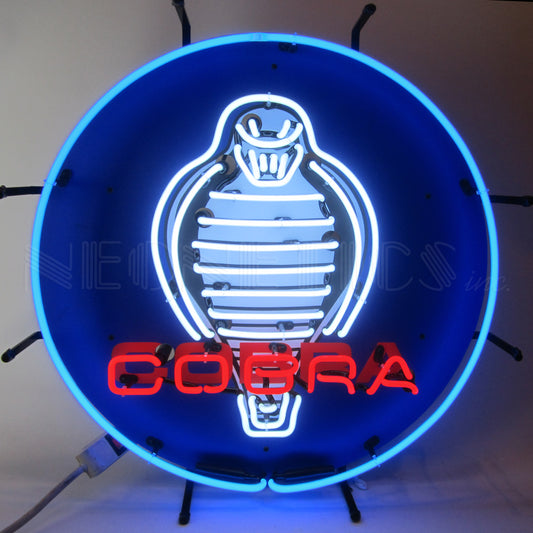 FORD COBRA NEON SIGN WITH BACKING 5COBRB