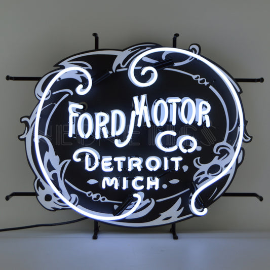 FORD MOTOR COMPANY 1903 HERITAGE EMBLEM NEON SIGN 5FRDMC