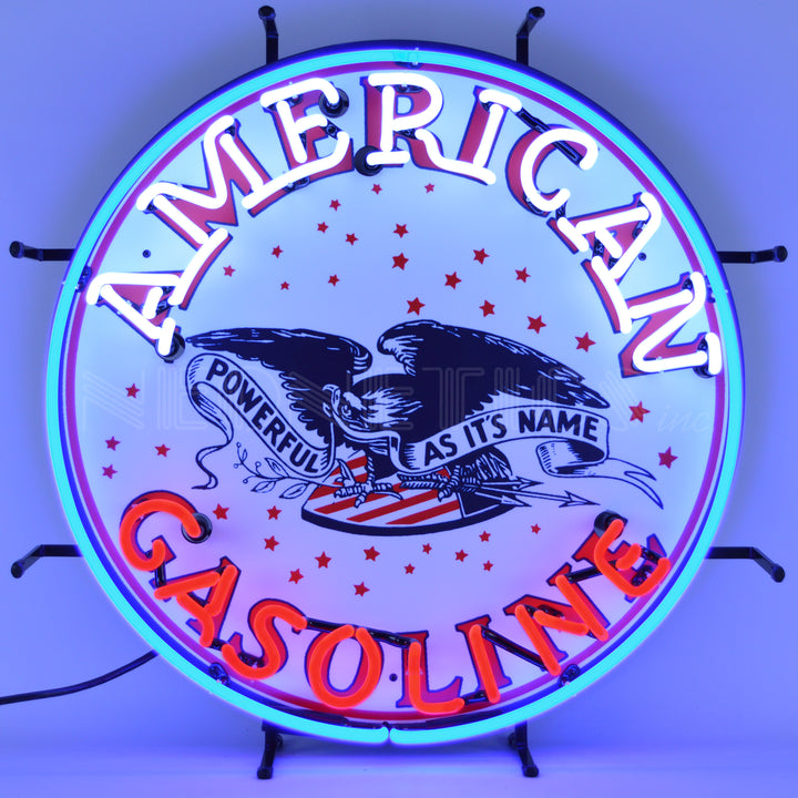 GAS - AMERICAN GASOLINE NEON SIGN 5GSAMR