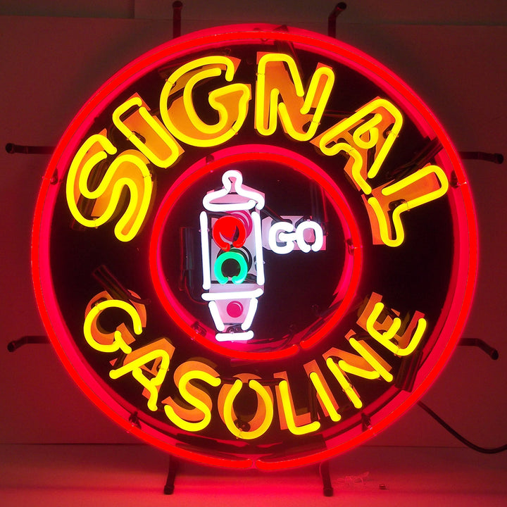 GAS - SIGNAL GASOLINE NEON SIGN 5GSSIG
