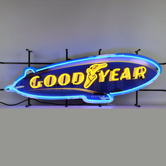 GOODYEAR BLIMP NEON SIGN 5GYBMP