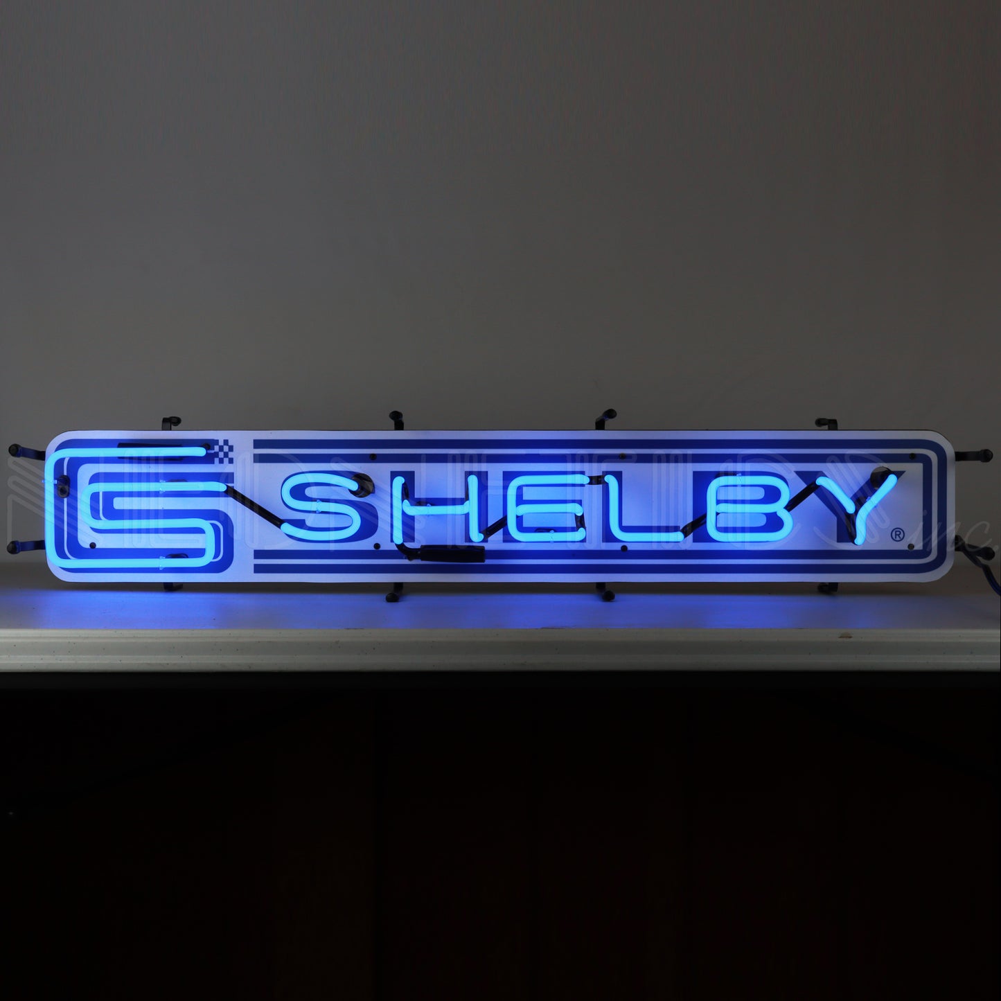 CS SHELBY JUNIOR NEON SIGN WITH BACKING 5SMLSH