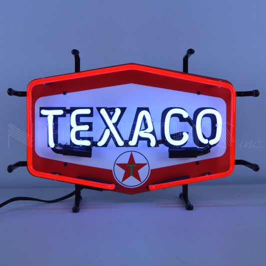 TEXACO HEXAGON JUNIOR NEON SIGN 5SMLTX