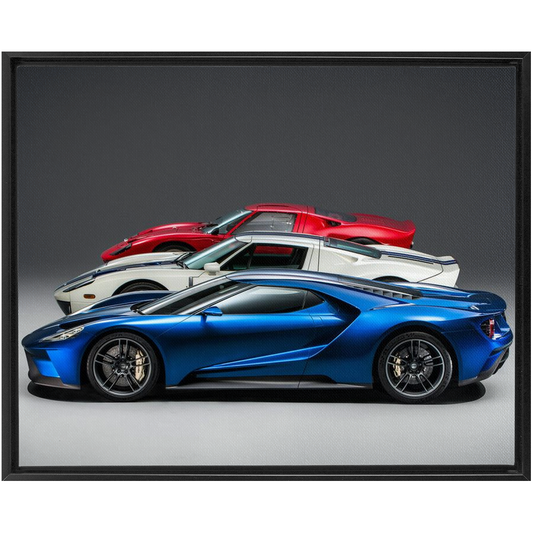 Ford GT Framed Traditional Stretched Canvas up to 48" x 60"