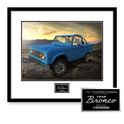 BUILD MY 1966-1977 BRONCO FIRST GENERATION ALLOY OWNERS EDITION