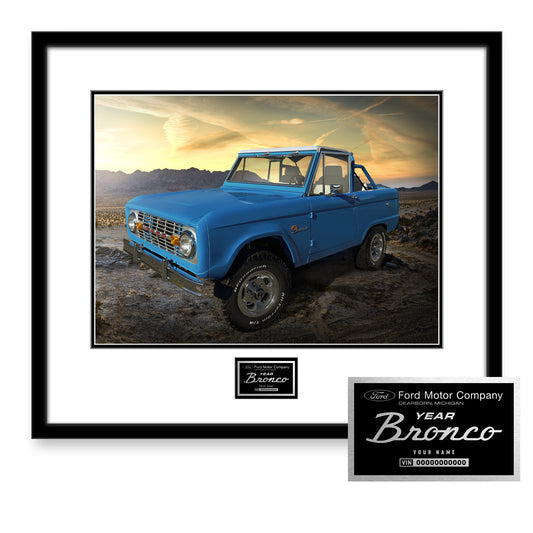 BUILD MY 1966-1977 BRONCO FIRST GENERATION ALLOY OWNERS EDITION