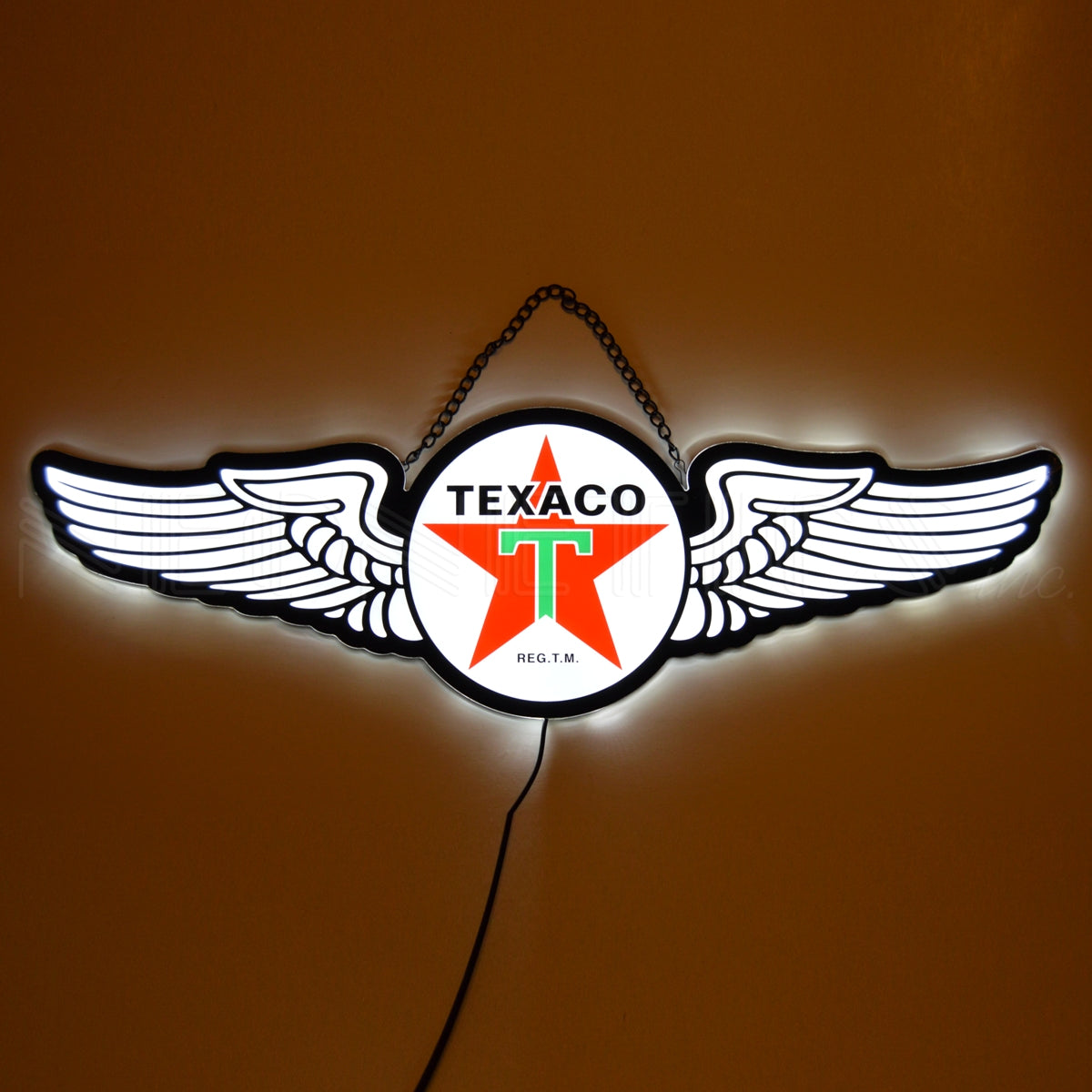 SLIM LED - TEXACO WINGS SLIM LED SIGN 7LEDTX