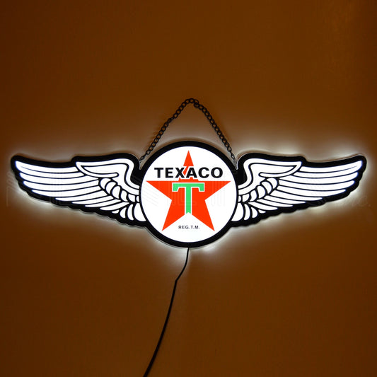 SLIM LED - TEXACO WINGS SLIM LED SIGN 7LEDTX