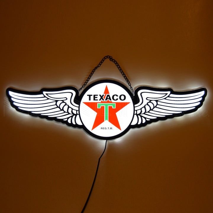 SLIM LED - TEXACO WINGS SLIM LED SIGN 7LEDTX