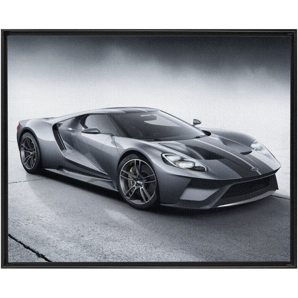 Ford GT Framed Traditional Stretched Canvas up to 48" x 60"