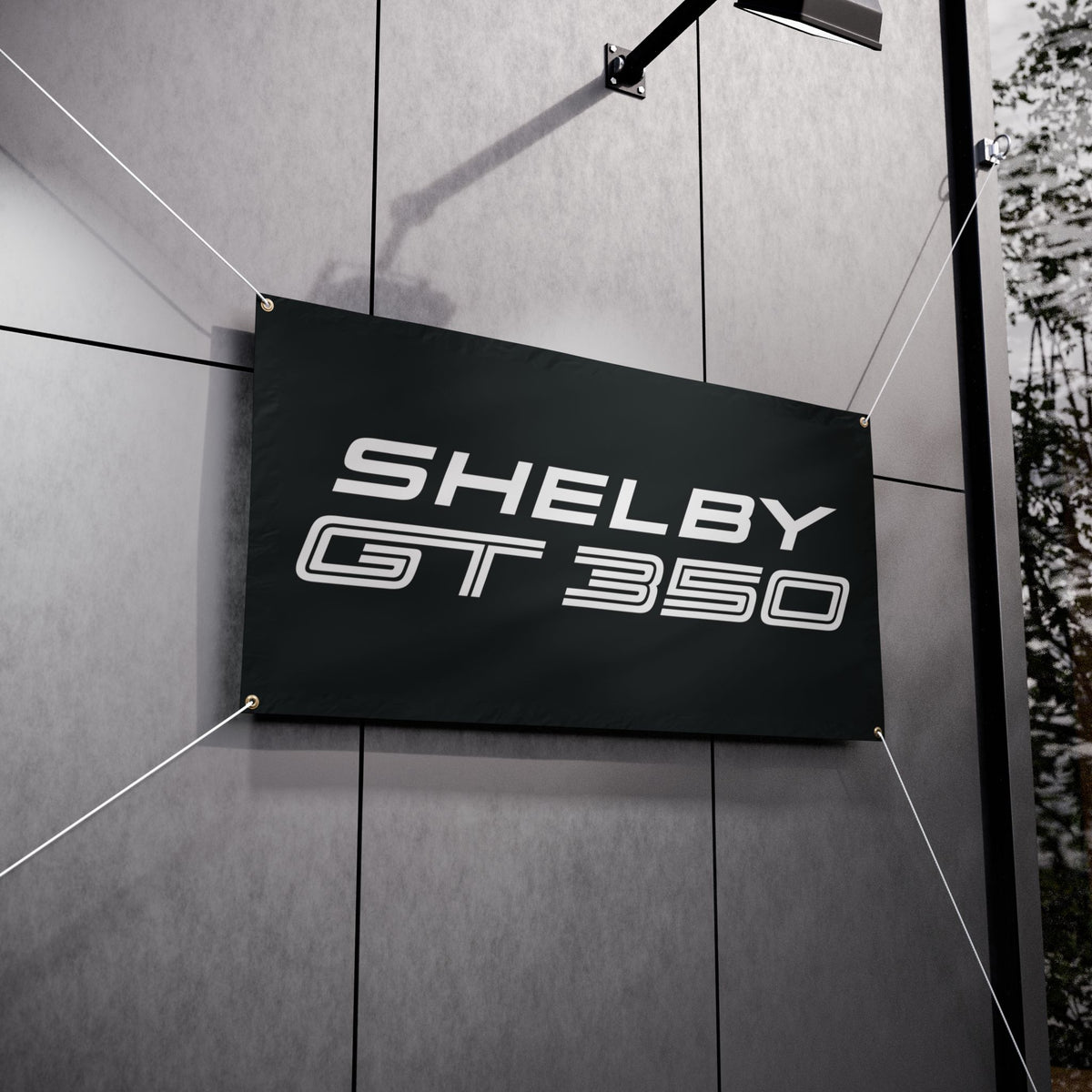 Vinyl Banner - SHELBY GT350 Display for Events and Celebrations