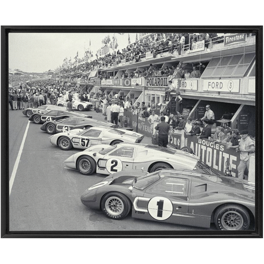 1967 LeMans Ford GT Framed Traditional Stretched Canvas up to 48" x 60"