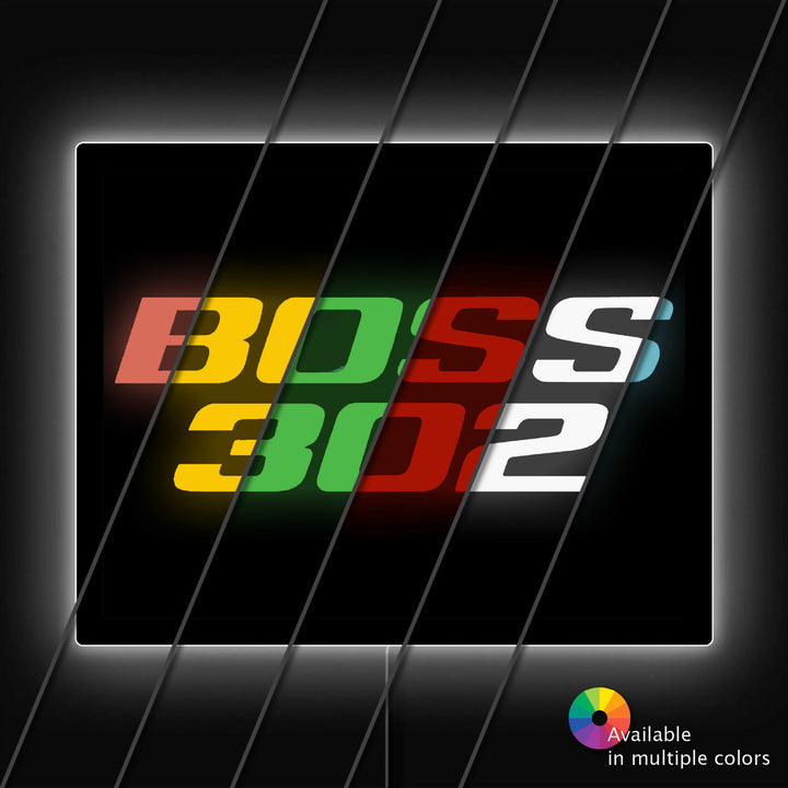 1969/70 & 2012/13 BOSS 302 LED