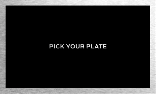 MAKE YOUR REPLACEMENT O.E. PLATE