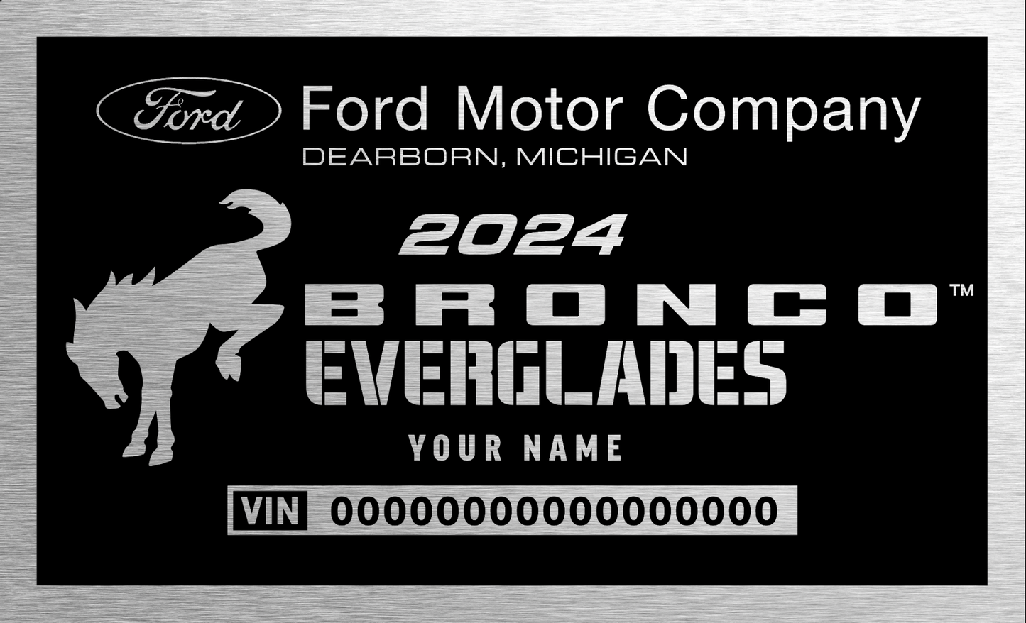 BUILD MY 2024 BRONCO EVERGLADES OWNERS EDITION