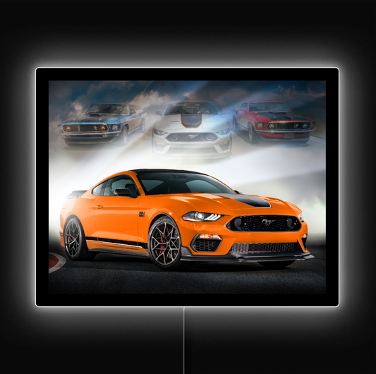 2021-2023 FORD MUSTANG MACH 1 LED OWNERS EDITION SIGN