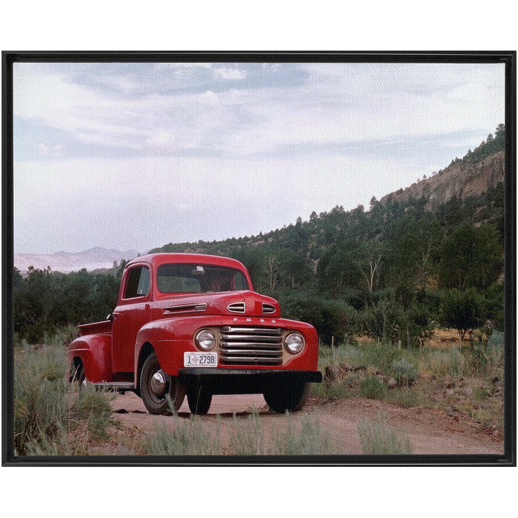 1948 Ford F 1 Truck Framed Traditional Stretched Canvas up to 48" x 60"