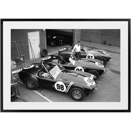 Shelby Roadsters Premium Framed Prints 24" x 36"