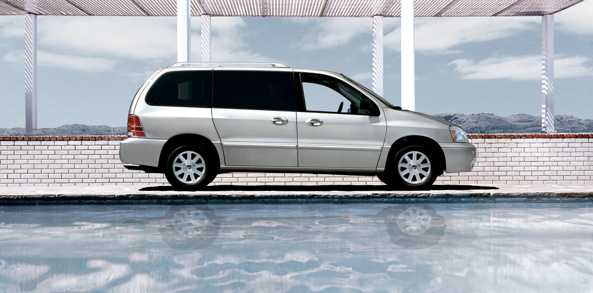 This archival image documents the 2006 Mercury Monterey with Pool in Foreground and is preserved in the Ford Heritage Vault as part of Ford Motor Company's historic photographic archive. Free for personal, non-commercial use. Ford Heritage Vault r...