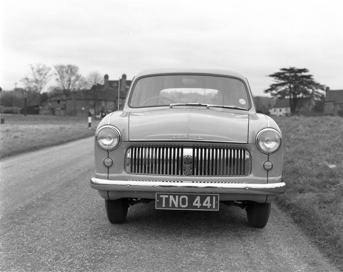 This archival image documents the 1951 Ford Consul in scenery Windsor & district and is preserved in the Ford Heritage Vault as part of Ford Motor Company's historic photographic archive. Free for personal, non-commercial use. Ford Heritage Vault ...