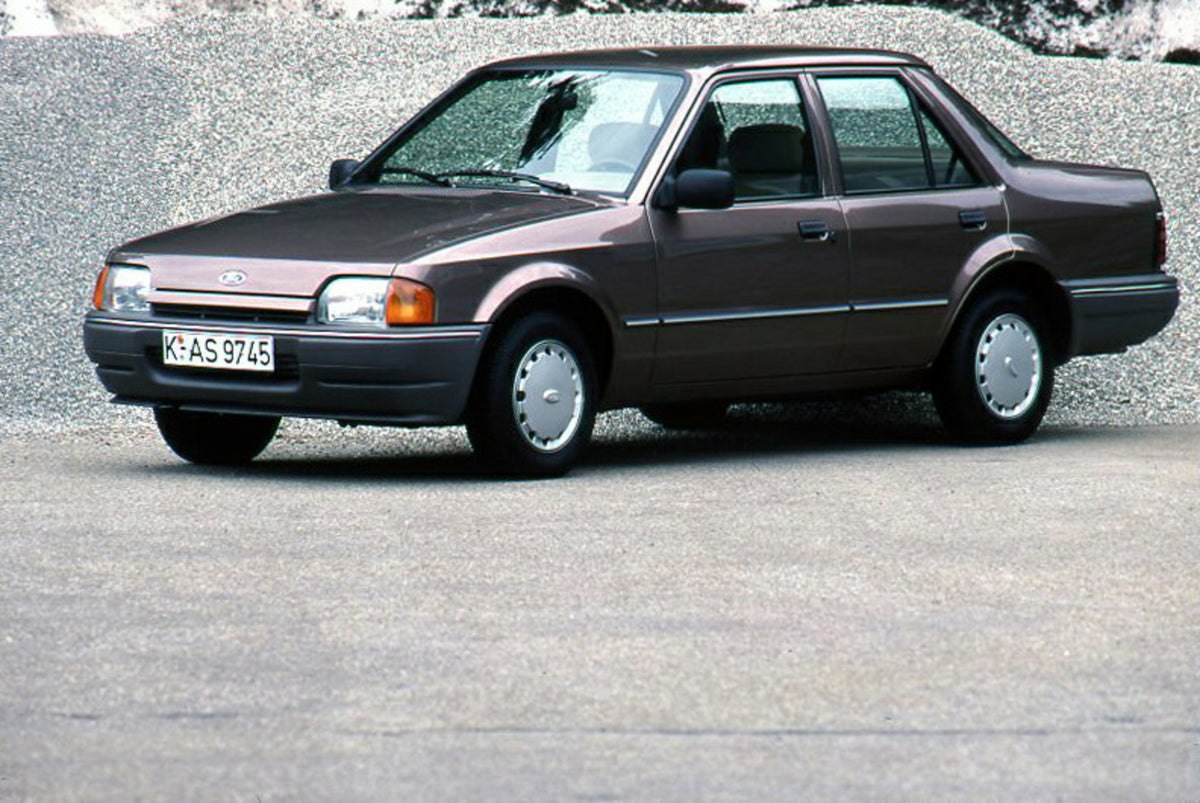 This archival image documents the 1989 Ford Orion Mark II closeup in gravel pit and is preserved in the Ford Heritage Vault as part of Ford Motor Company's historic photographic archive. Free for personal, non-commercial use. Ford Heritage Vault r...