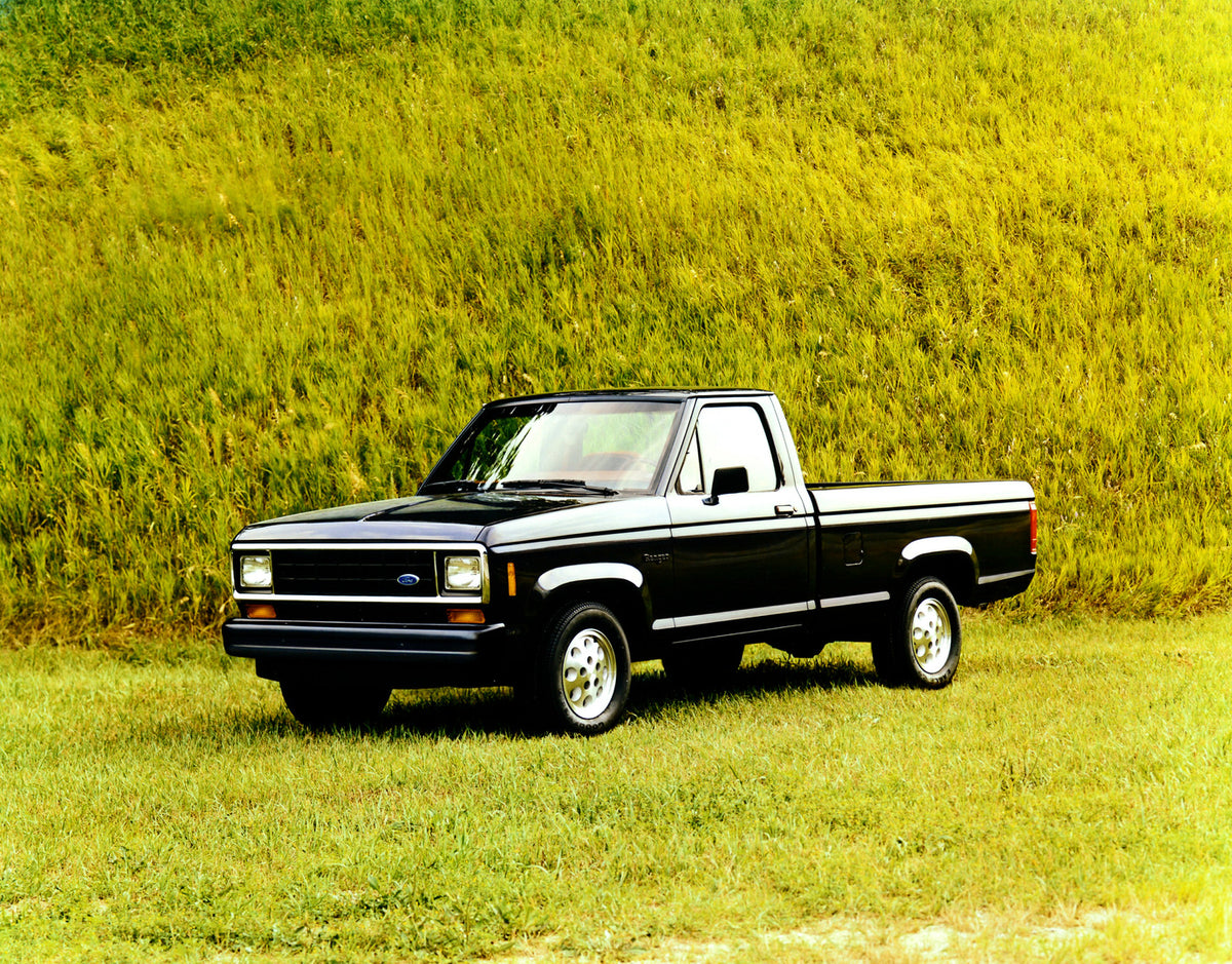 This archival image documents the 1987 Ford Ranger and is preserved in the Ford Heritage Vault as part of Ford Motor Company's historic photographic archive. Free for personal, non-commercial use. Ford Heritage Vault reference AR-2001-94-208806.2....