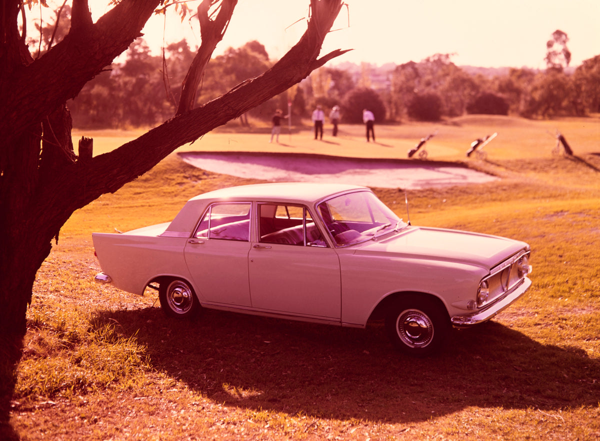 This archival image documents the 1962 Ford Zephyr Mark III Sedan Driver Side Front End View at the Golf Course FAP-2011-3 and is preserved in the Ford Heritage Vault as part of Ford Motor Company's historic photographic archive. Free for personal...