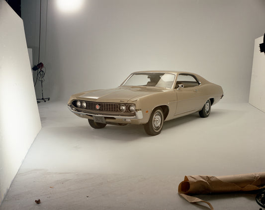 1970 Ford Torino two-door hardtop in studio HV 1970-0040