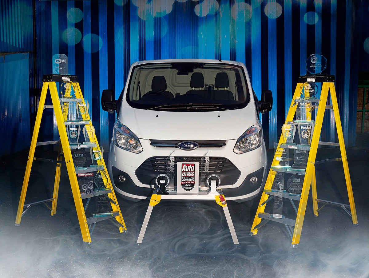 This archival image documents the 2013 Ford Transit Mark IV Custom front view in studio and is preserved in the Ford Heritage Vault as part of Ford Motor Company's historic photographic archive. Free for personal, non-commercial use. Ford Heritage...