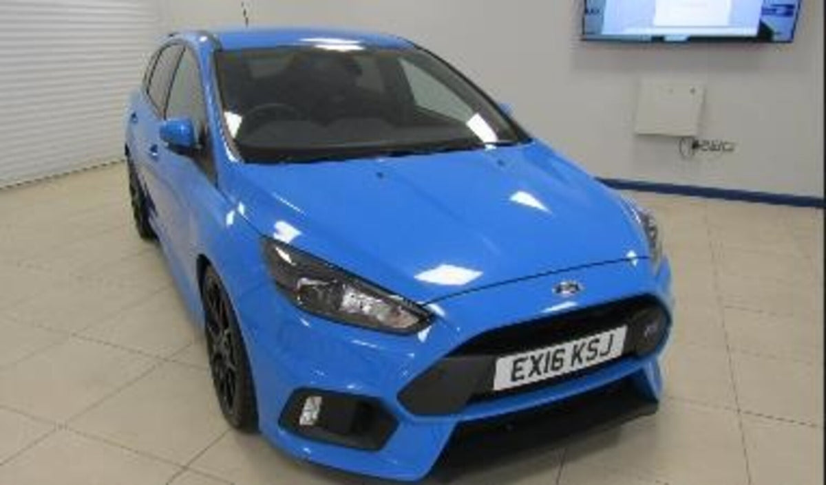 This archival image documents the 2016 Ford Focus Mk III RS and is preserved in the Ford Heritage Vault as part of Ford Motor Company's historic photographic archive. Free for personal, non-commercial use. Ford Heritage Vault reference AR-2024-9.4...