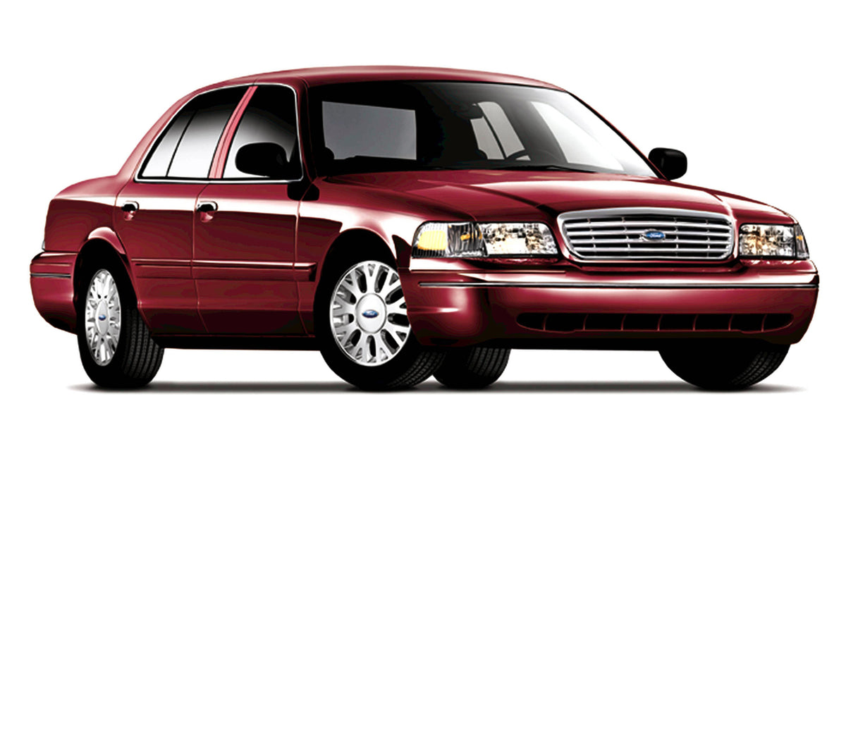 This archival image documents the 2005 Ford Crown Victoria LX and is preserved in the Ford Heritage Vault as part of Ford Motor Company's historic photographic archive. Free for personal, non-commercial use. Ford Heritage Vault reference AR-2008-8...