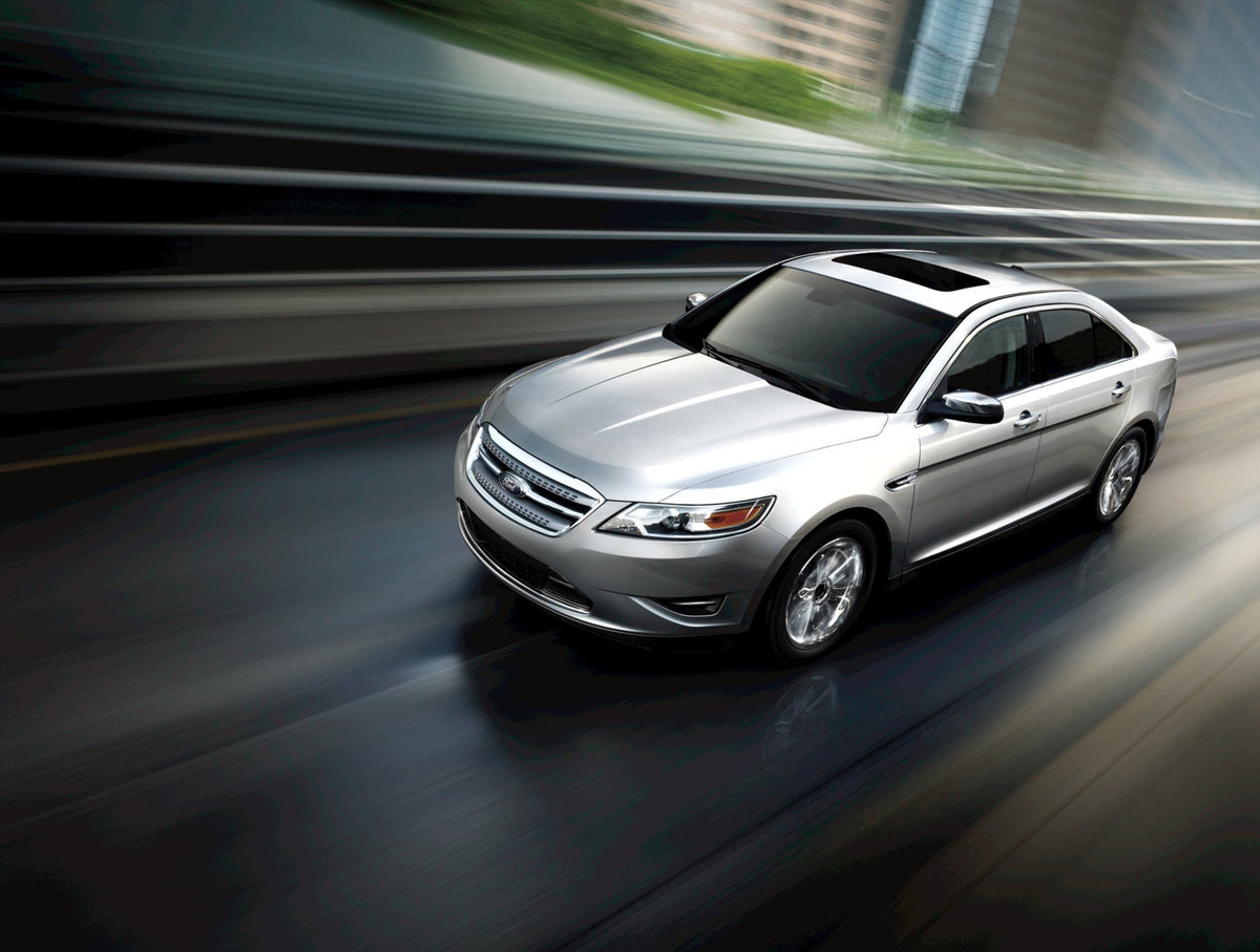This archival image documents the 2011 Ford Taurus action shot on city street MS8506 and is preserved in the Ford Heritage Vault as part of Ford Motor Company's historic photographic archive. Free for personal, non-commercial use. Ford Heritage Va...