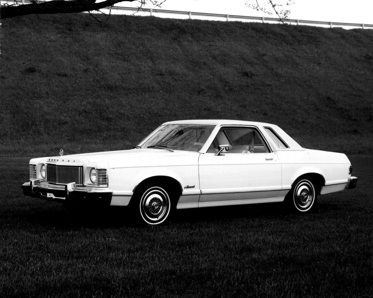 This archival image documents the 1975 Mercury Monarch in scenic field AR-2007-5 and is preserved in the Ford Heritage Vault as part of Ford Motor Company's historic photographic archive. Free for personal, non-commercial use. Ford Heritage Vault ...