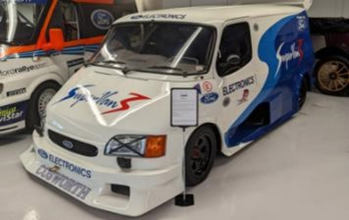 This archival image documents the 1994 Ford Transit Supervan 3 and is preserved in the Ford Heritage Vault as part of Ford Motor Company's historic photographic archive. Free for personal, non-commercial use. Ford Heritage Vault reference AR-2024-...