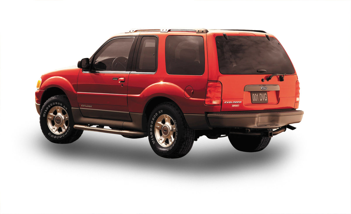 This archival image documents the 2003 Ford Explorer Sport 4x4 and is preserved in the Ford Heritage Vault as part of Ford Motor Company's historic photographic archive. Free for personal, non-commercial use. Ford Heritage Vault reference AR-2008-...