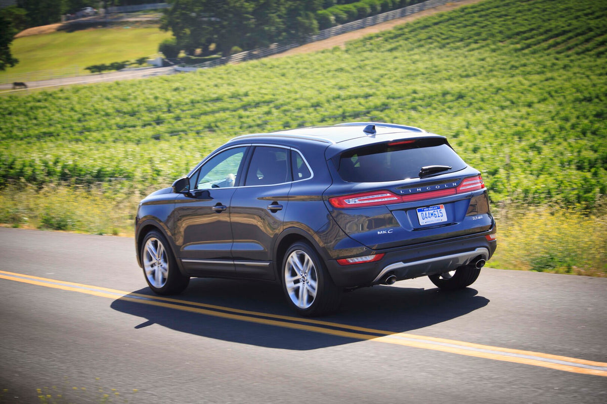 This archival image documents the 2015 Lincoln MKC and is preserved in the Ford Heritage Vault as part of Ford Motor Company's historic photographic archive. Free for personal, non-commercial use. Ford Heritage Vault reference AR-2008-8.1.1.2025.