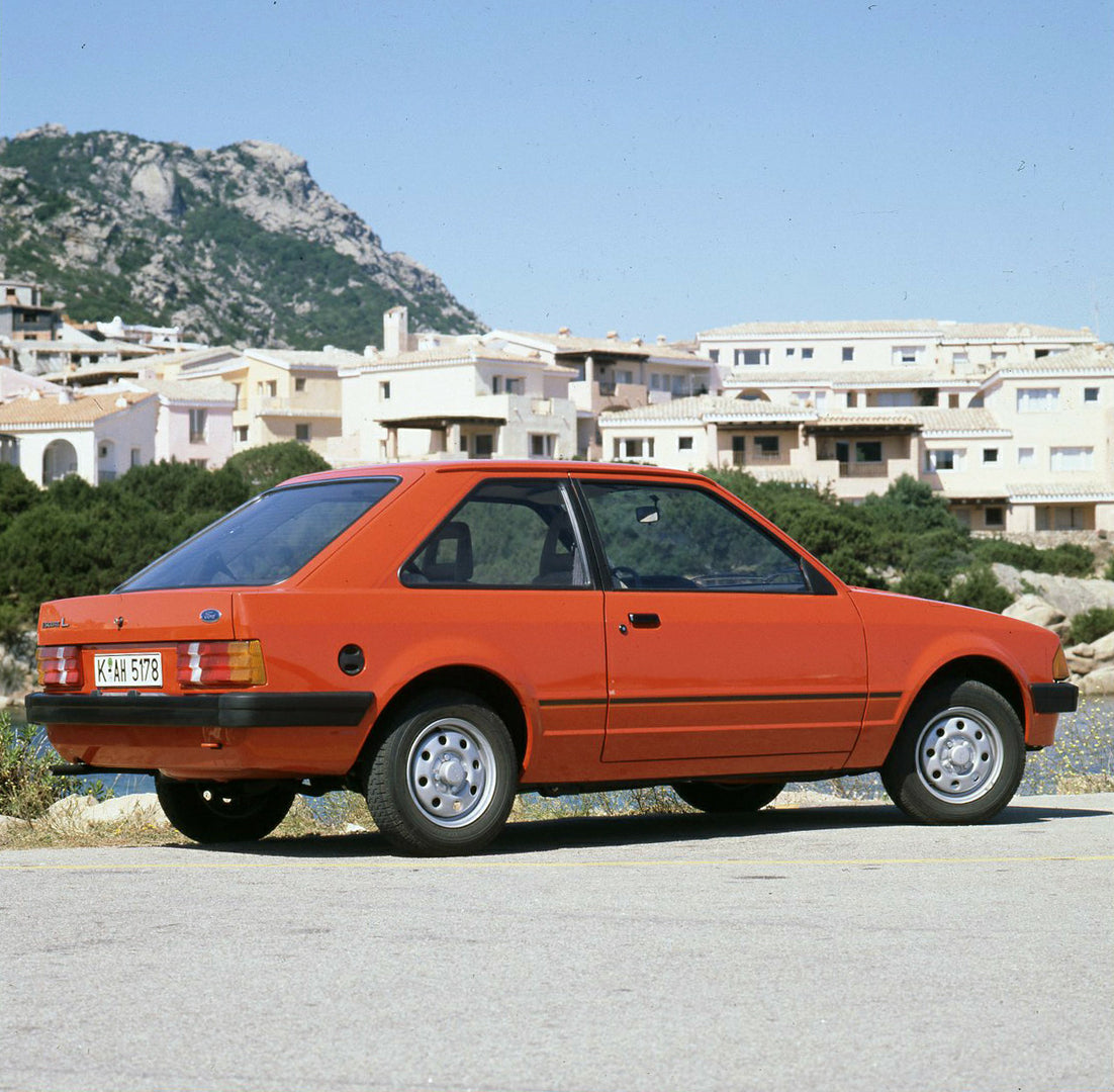 This archival image documents the 1980 Ford Escort Mark III LHD press introduction in Sardinia and is preserved in the Ford Heritage Vault as part of Ford Motor Company's historic photographic archive. Free for personal, non-commercial use. Ford H...