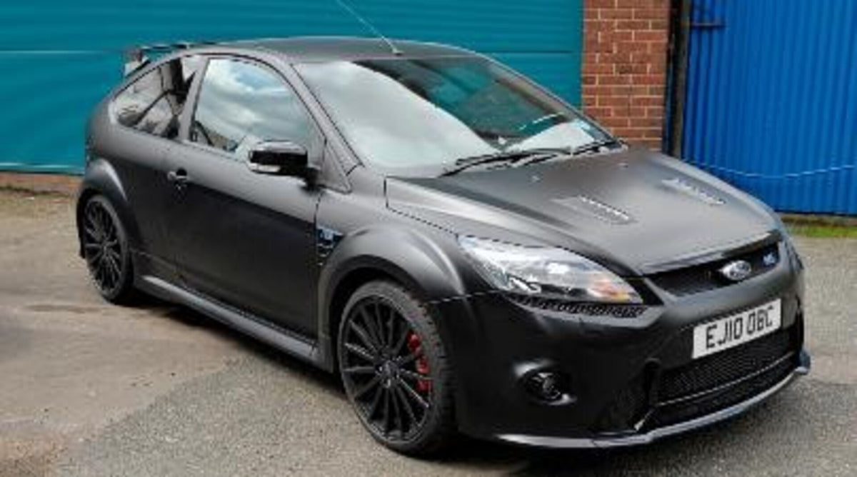 This archival image documents the 2010 Ford Focus RS500 and is preserved in the Ford Heritage Vault as part of Ford Motor Company's historic photographic archive. Free for personal, non-commercial use. Ford Heritage Vault reference AR-2024-9.4.61.