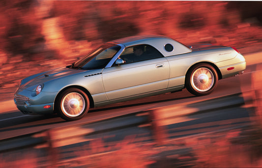 2002 Ford Thunderbird in motion HV 2002-0007