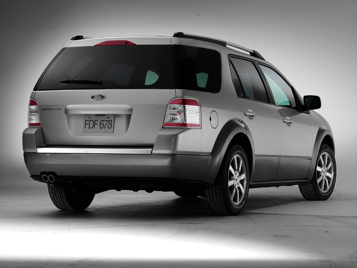 This archival image documents the 2008 Ford Freestyle and is preserved in the Ford Heritage Vault as part of Ford Motor Company's historic photographic archive. Free for personal, non-commercial use. Ford Heritage Vault reference AR-2008-8.1.2.9229.