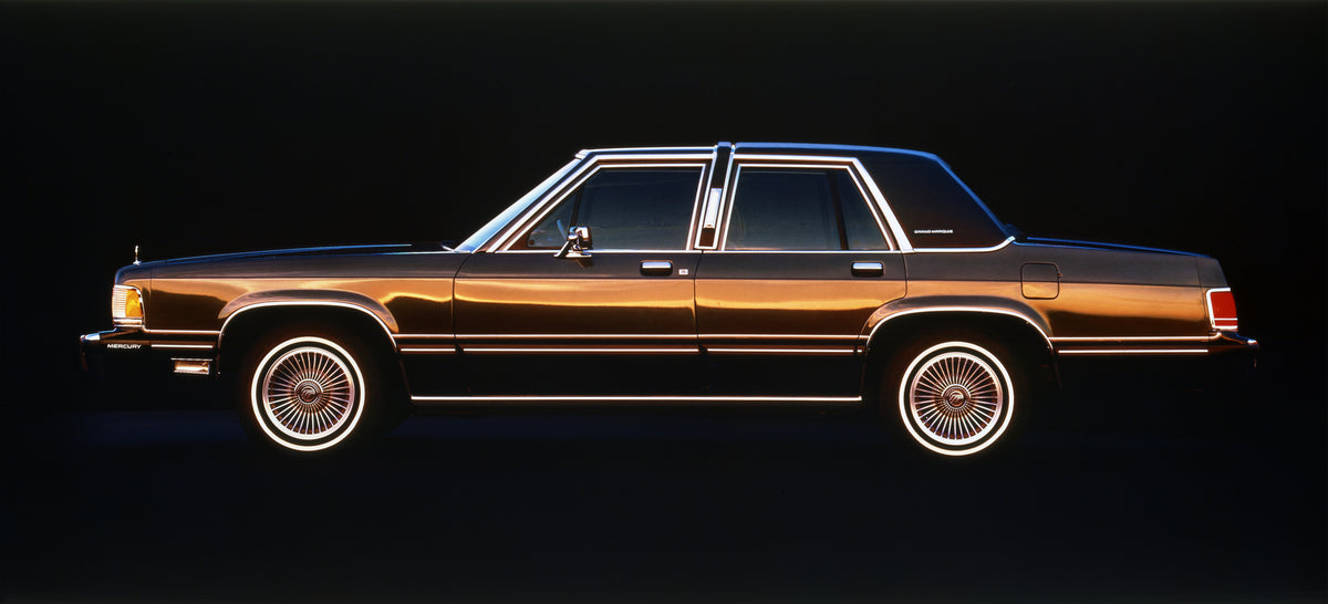 This archival image documents the 1988 Mercury Grand Marquis Four-Door and is preserved in the Ford Heritage Vault as part of Ford Motor Company's historic photographic archive. Free for personal, non-commercial use. Ford Heritage Vault reference ...
