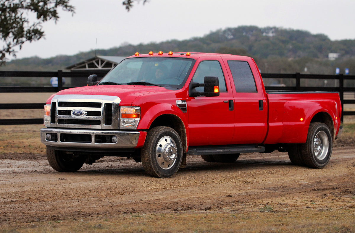This archival image documents the 2007 Ford F-450 and is preserved in the Ford Heritage Vault as part of Ford Motor Company's historic photographic archive. Free for personal, non-commercial use. Ford Heritage Vault reference AR-2008-8.1.2.9688.