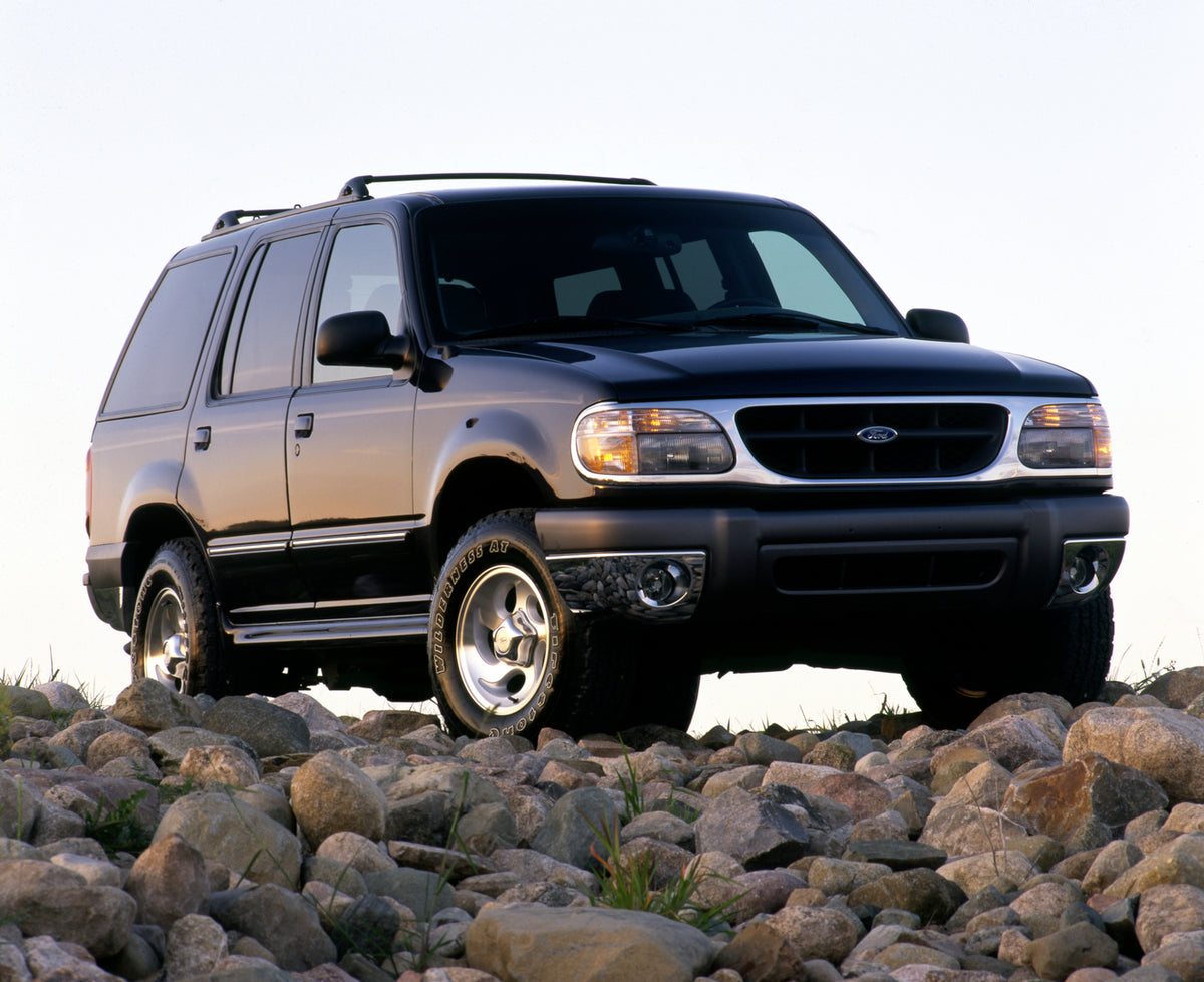 This archival image documents the 1999 Ford Explorer XLT and is preserved in the Ford Heritage Vault as part of Ford Motor Company's historic photographic archive. Free for personal, non-commercial use. Ford Heritage Vault reference AR-2008-8.1.4....