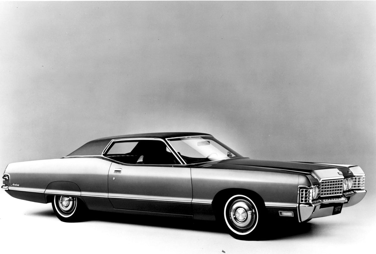 This archival image documents the 1972 Meteor Coupe side view in studio AR-2007-5 and is preserved in the Ford Heritage Vault as part of Ford Motor Company's historic photographic archive. Free for personal, non-commercial use. Ford Heritage Vault...