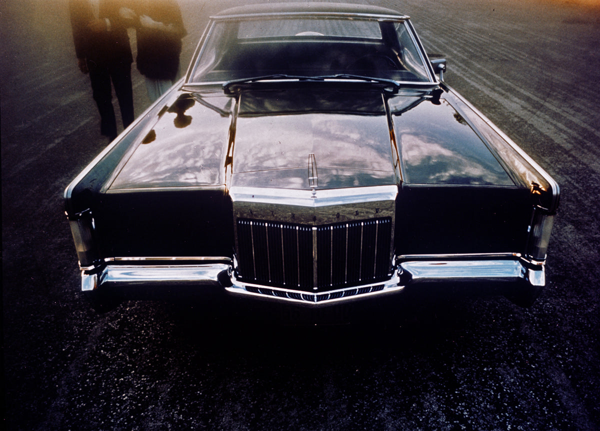 This archival image documents the 1968 Lincoln Mark III and is preserved in the Ford Heritage Vault as part of Ford Motor Company's historic photographic archive. Free for personal, non-commercial use. Ford Heritage Vault reference AR-2008-8.1.1.846.
